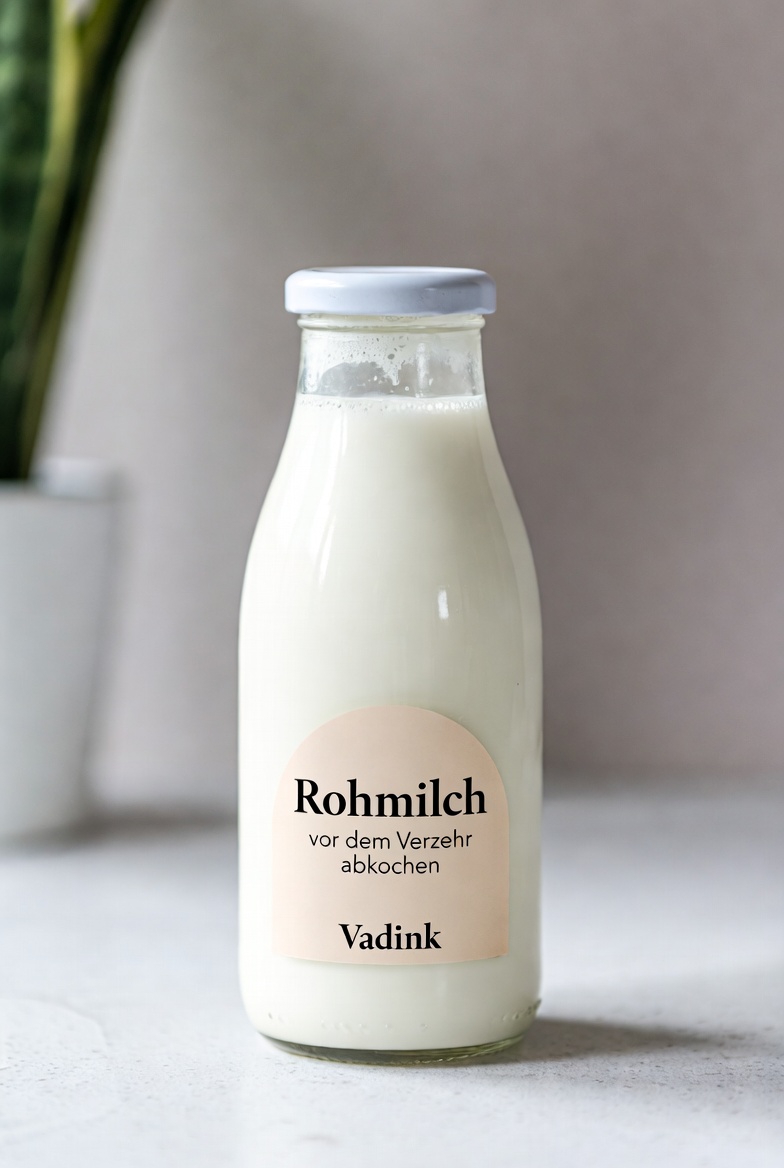Frische Rohmilch vom Bauernhof Vadink in Eberndorf, Kärnten